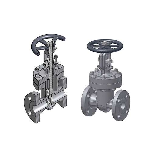 شیر کشویی فولادی اوریون PN25